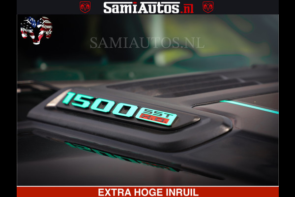 Dodge Ram 1500 Limited Night High Output 540HP 706Nm | Massage + Full Option | De Meest Luxe en Volle Pick-Up in zijn Klasse | Comfortabele Dubbele Cabine met Royale 5 Zitplaatsen | BPM vrij | Nu Leverbaar uit Voorraad | Voorraad Nr 2320 - 5138