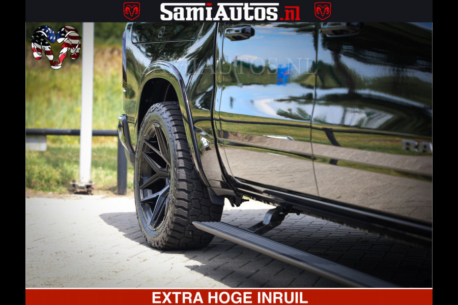 Dodge Ram 1500 Limited Night High Output 540HP 706Nm | Massage + Full Option | De Meest Luxe en Volle Pick-Up in zijn Klasse | Comfortabele Dubbele Cabine met Royale 5 Zitplaatsen | BPM vrij | Nu Leverbaar uit Voorraad | Voorraad Nr 2320 - 5138