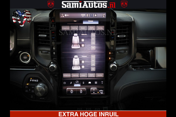 Dodge Ram 1500 Limited Night High Output 540HP 706Nm | Massage + Full Option | De Meest Luxe en Volle Pick-Up in zijn Klasse | Comfortabele Dubbele Cabine met Royale 5 Zitplaatsen | BPM vrij | Nu Leverbaar uit Voorraad | Voorraad Nr 2320 - 5138