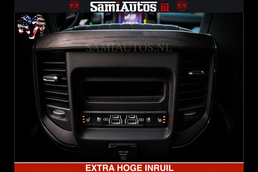 Dodge Ram 1500 Limited Night High Output 540HP 706Nm | Massage + Full Option | De Meest Luxe en Volle Pick-Up in zijn Klasse | Comfortabele Dubbele Cabine met Royale 5 Zitplaatsen | BPM vrij | Nu Leverbaar uit Voorraad | Voorraad Nr 2320 - 5138