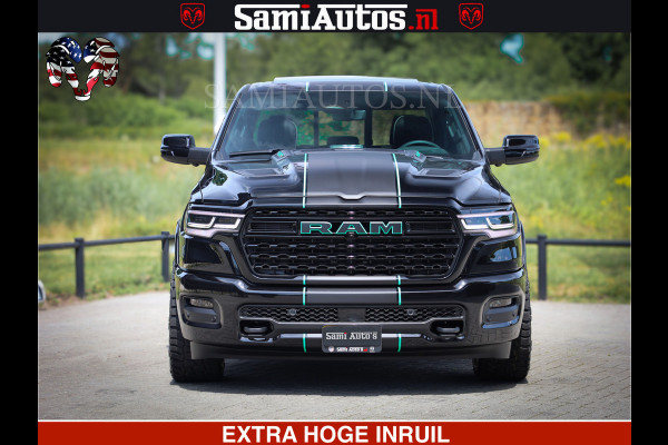 Dodge Ram 1500 Limited Night High Output 540HP 706Nm | Massage + Full Option | De Meest Luxe en Volle Pick-Up in zijn Klasse | Comfortabele Dubbele Cabine met Royale 5 Zitplaatsen | BPM vrij | Nu Leverbaar uit Voorraad | Voorraad Nr 2320 - 5138