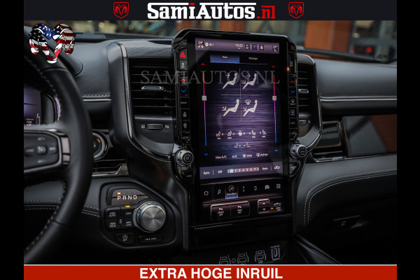 Dodge Ram 1500 Limited Night High Output 540HP 706Nm | Massage + Full Option | De Meest Luxe en Volle Pick-Up in zijn Klasse | Comfortabele Dubbele Cabine met Royale 5 Zitplaatsen | BPM vrij | Nu Leverbaar uit Voorraad | Voorraad Nr 2300 - 7689