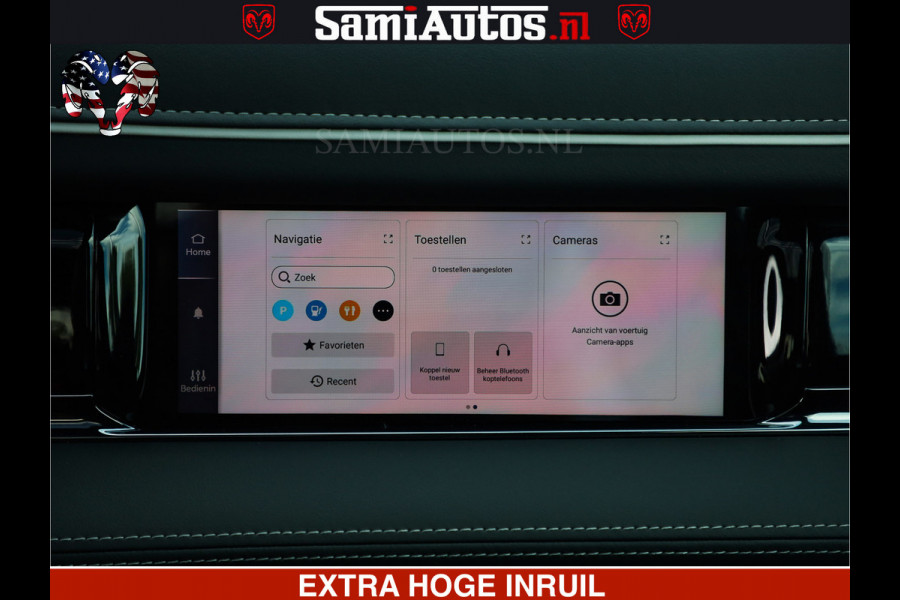 Dodge Ram 1500 Limited Night High Output 540HP 706Nm | Massage + Full Option | De Meest Luxe en Volle Pick-Up in zijn Klasse | Comfortabele Dubbele Cabine met Royale 5 Zitplaatsen | BPM vrij | Nu Leverbaar uit Voorraad | Voorraad Nr 2326 - 5169