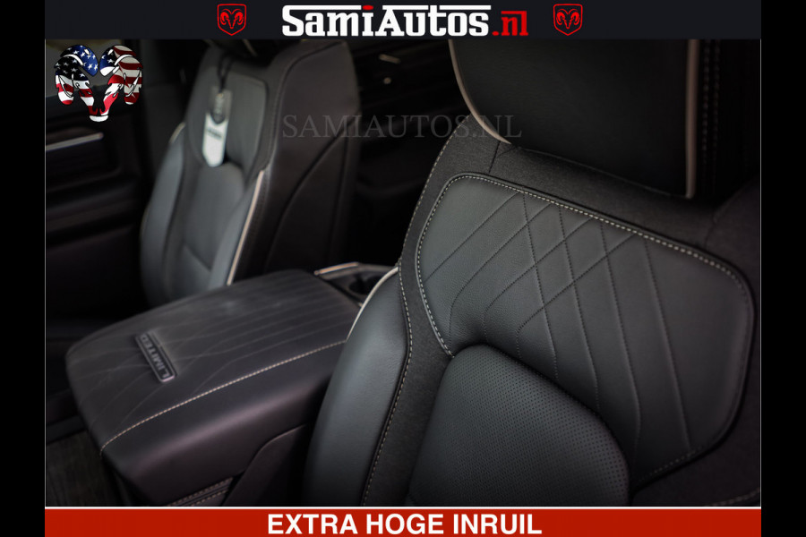 Dodge Ram 1500 Limited Night H.O 540HP 706Nm | Massage + Full Option | De Meest Luxe en Volle Pick-Up in zijn Klasse | Comfortabele Dubbele Cabine met Royale 5 Zitplaatsen | BPM vrij | Nu Leverbaar uit Voorraad | Voorraad Nr 2349 -  5159