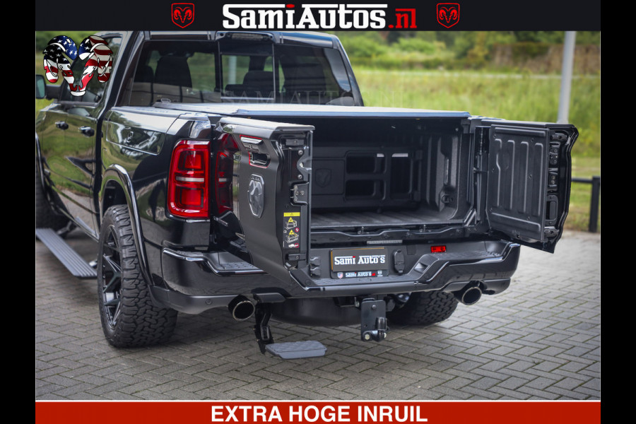 Dodge Ram 1500 Limited Night H.O 540HP 706Nm | Massage + Full Option | De Meest Luxe en Volle Pick-Up in zijn Klasse | Comfortabele Dubbele Cabine met Royale 5 Zitplaatsen | BPM vrij | Nu Leverbaar uit Voorraad | Voorraad Nr 2349 -  5159