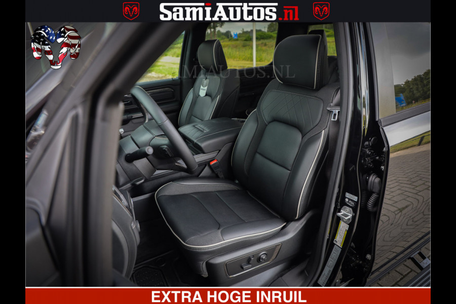 Dodge Ram 1500 Limited Night H.O 540HP 706Nm | Massage + Full Option | De Meest Luxe en Volle Pick-Up in zijn Klasse | Comfortabele Dubbele Cabine met Royale 5 Zitplaatsen | BPM vrij | Nu Leverbaar uit Voorraad | Voorraad Nr 2349 -  5159