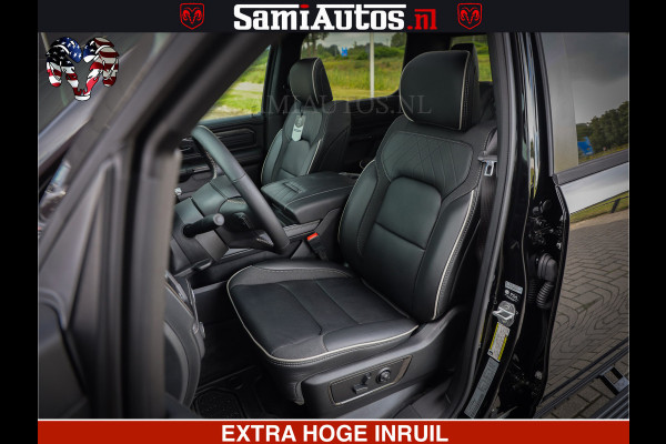 Dodge Ram 1500 Limited Night H.O 540HP 706Nm | Massage + Full Option | De Meest Luxe en Volle Pick-Up in zijn Klasse | Comfortabele Dubbele Cabine met Royale 5 Zitplaatsen | BPM vrij | Nu Leverbaar uit Voorraad | Voorraad Nr 2349 -  5159