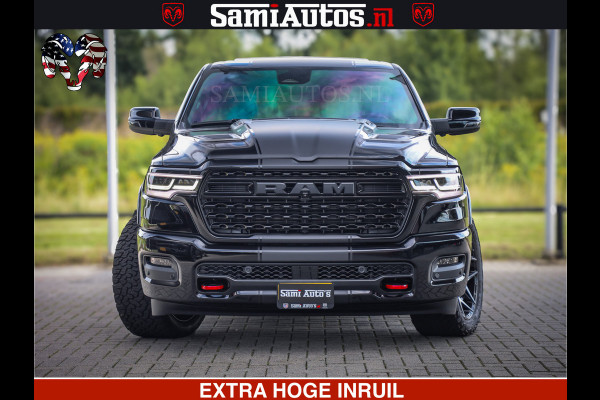 Dodge Ram 1500 Limited Night H.O 540HP 706Nm | Massage + Full Option | De Meest Luxe en Volle Pick-Up in zijn Klasse | Comfortabele Dubbele Cabine met Royale 5 Zitplaatsen | BPM vrij | Nu Leverbaar uit Voorraad | Voorraad Nr 2349 -  5159