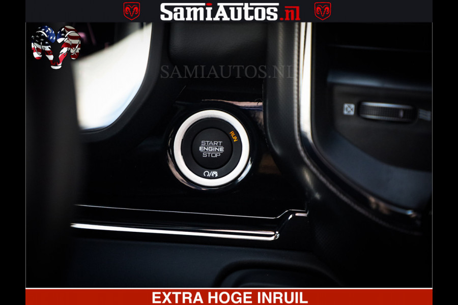 Dodge Ram 1500 Limited Night H.O 540HP 706Nm | Massage + Full Option | De Meest Luxe en Volle Pick-Up in zijn Klasse | Comfortabele Dubbele Cabine met Royale 5 Zitplaatsen | BPM vrij | Nu Leverbaar uit Voorraad | Voorraad Nr 2349 -  5159