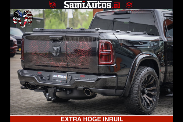 Dodge Ram COBRA EDITION | 1500 Limited Night High Output 540HP 706Nm | Massage + Full Option | De Meest Luxe en Volle Pick-Up in zijn Klas Comfortabele Dubbele Cabine met Royale 5 Zitplaatsen | BPM vrij | Nu Leverbaar uit Voorraad | Voorraad Nr 2292 - 5178 | Cobra package is meerprijs |