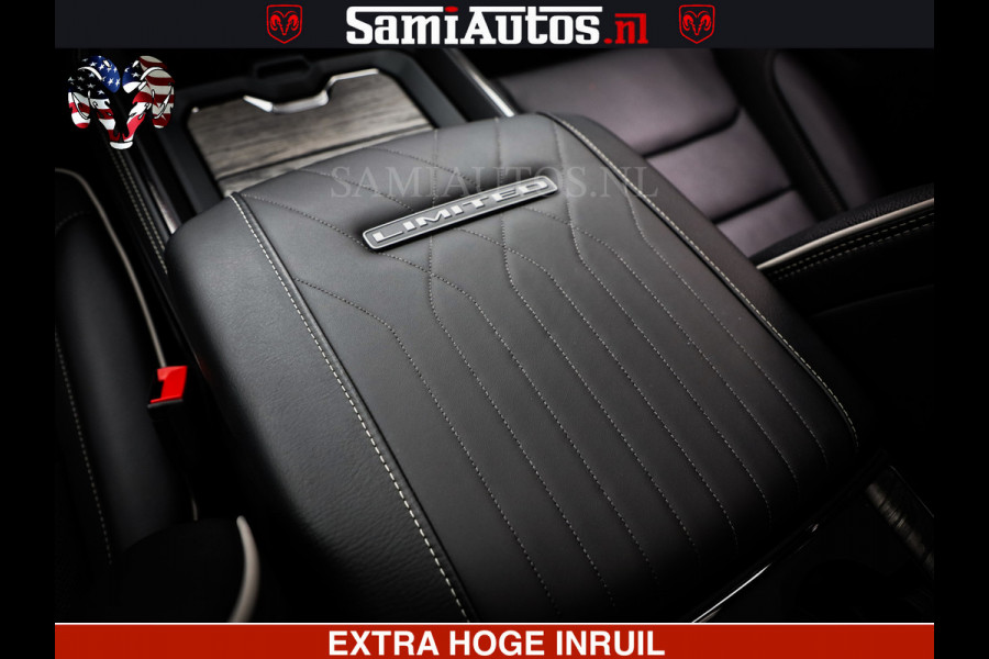 Dodge Ram COBRA EDITION | 1500 Limited Night High Output 540HP 706Nm | Massage + Full Option | De Meest Luxe en Volle Pick-Up in zijn Klas Comfortabele Dubbele Cabine met Royale 5 Zitplaatsen | BPM vrij | Nu Leverbaar uit Voorraad | Voorraad Nr 2292 - 5178 | Cobra package is meerprijs |