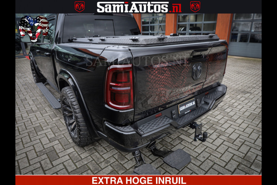 Dodge Ram COBRA EDITION | 1500 Limited Night High Output 540HP 706Nm | Massage + Full Option | De Meest Luxe en Volle Pick-Up in zijn Klas Comfortabele Dubbele Cabine met Royale 5 Zitplaatsen | BPM vrij | Nu Leverbaar uit Voorraad | Voorraad Nr 2292 - 5178 | Cobra package is meerprijs |