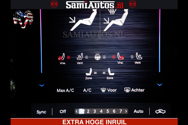 Dodge Ram COBRA EDITION | 1500 Limited Night High Output 540HP 706Nm | Massage + Full Option | De Meest Luxe en Volle Pick-Up in zijn Klas Comfortabele Dubbele Cabine met Royale 5 Zitplaatsen | BPM vrij | Nu Leverbaar uit Voorraad | Voorraad Nr 2292 - 5178 | Cobra package is meerprijs |