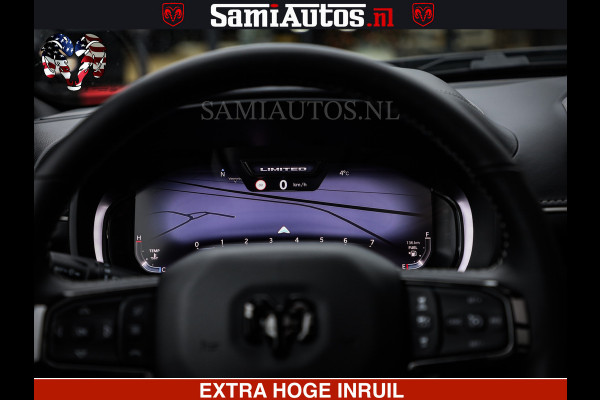Dodge Ram COBRA EDITION | 1500 Limited Night High Output 540HP 706Nm | Massage + Full Option | De Meest Luxe en Volle Pick-Up in zijn Klas Comfortabele Dubbele Cabine met Royale 5 Zitplaatsen | BPM vrij | Nu Leverbaar uit Voorraad | Voorraad Nr 2292 - 5178 | Cobra package is meerprijs |