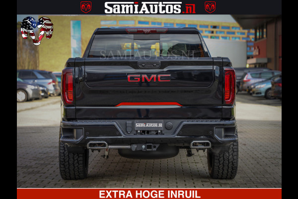 GMC Sierra AT4 6.2 V8 4X4 | VIRTUAL COCKPIT | HUD | BOM VOL | DC | RAM DEALER NEDERLAND | Dubbele Cabine met Royale 5 Zitplaatsen | BPM vrij | Nu Leverbaar uit Voorraad | Voorraad Nr 248378 |