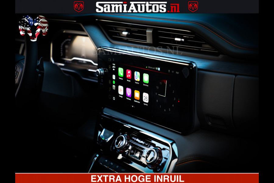 GMC Sierra AT4 6.2 V8 4X4 | VIRTUAL COCKPIT | HUD | BOM VOL | DC | RAM DEALER NEDERLAND | Dubbele Cabine met Royale 5 Zitplaatsen | BPM vrij | Nu Leverbaar uit Voorraad | Voorraad Nr 248378 |