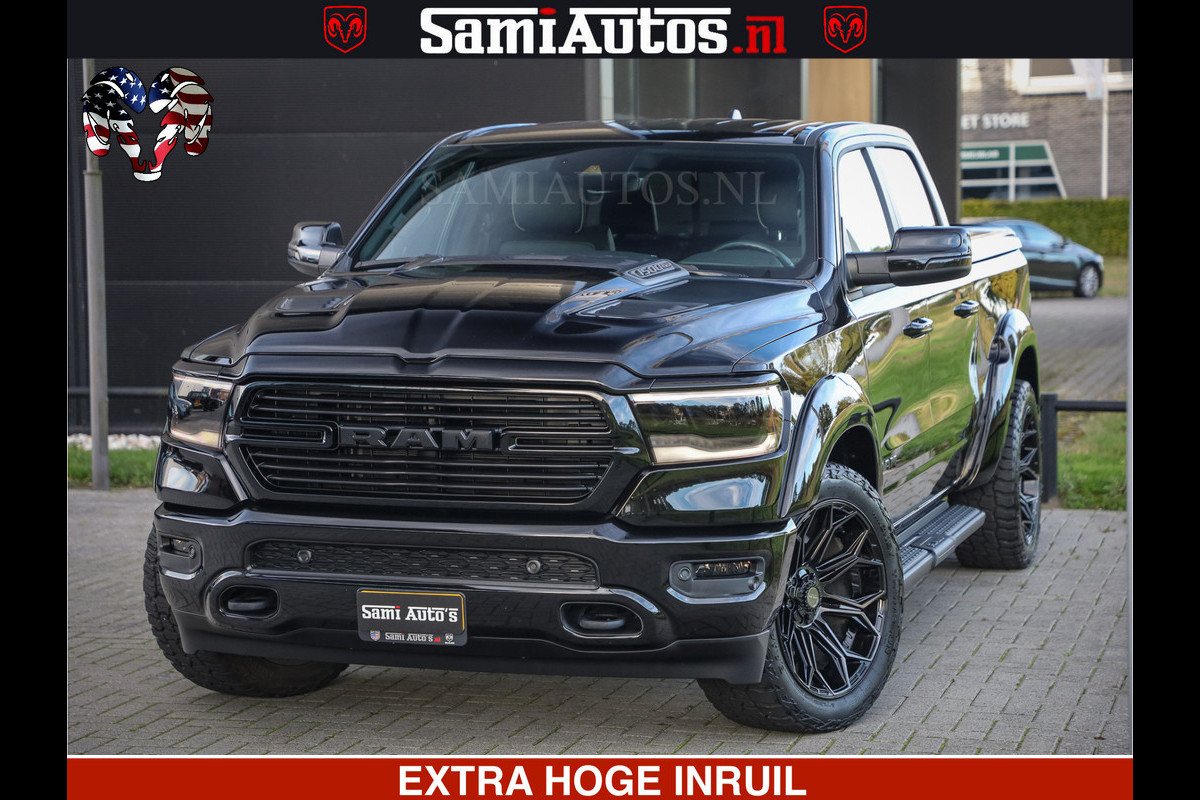 Dodge Ram 1500 Laramie 5.7 V8 4x4 Crew Cab DC | PANO DAK | 12' Grootscherm | Comfortabele Dubbele Cabine met Royale 5 Zitplaatsen | Voorraad Nr 2502 - 41254