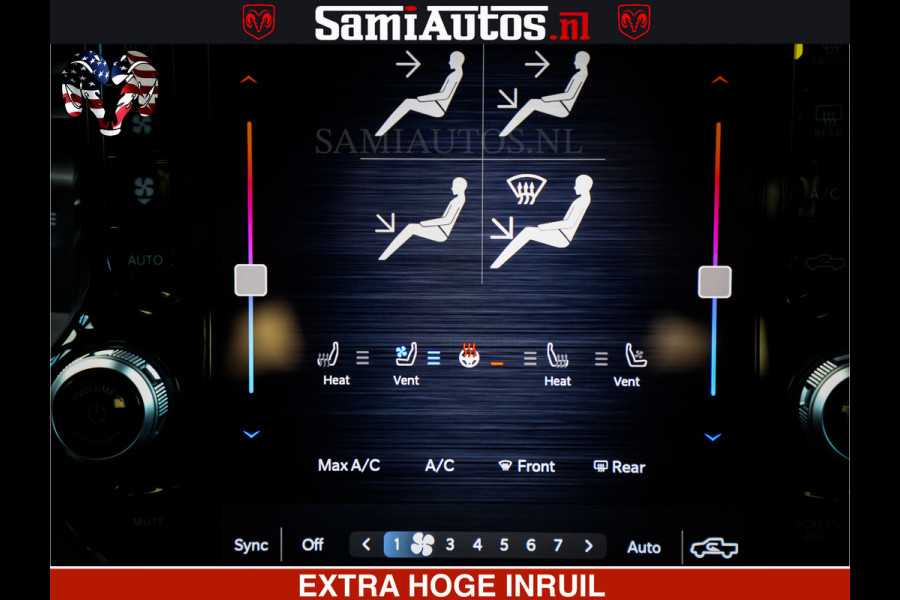 Dodge Ram 1500 Laramie 5.7 V8 4x4 Crew Cab DC | PANO DAK | 12' Grootscherm | Comfortabele Dubbele Cabine met Royale 5 Zitplaatsen | Voorraad Nr 2502 - 41254