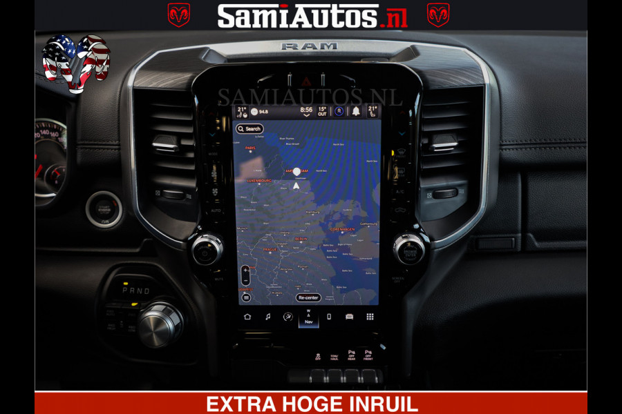 Dodge Ram 1500 Laramie 5.7 V8 4x4 Crew Cab DC | PANO DAK | 12' Grootscherm | Comfortabele Dubbele Cabine met Royale 5 Zitplaatsen | Voorraad Nr 2502 - 41254