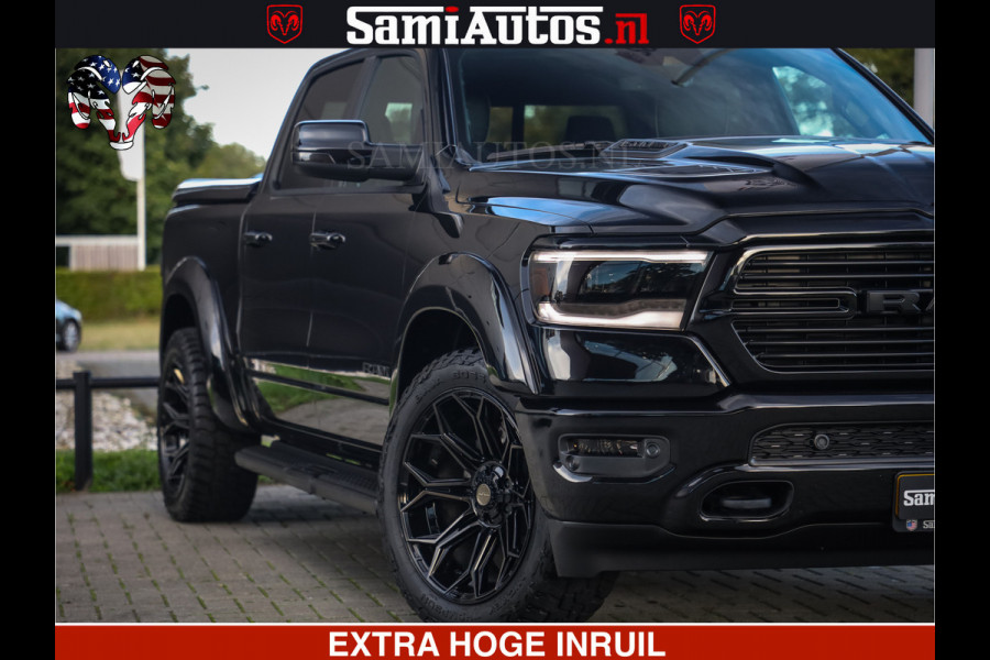 Dodge Ram 1500 Laramie 5.7 V8 4x4 Crew Cab DC | PANO DAK | 12' Grootscherm | Comfortabele Dubbele Cabine met Royale 5 Zitplaatsen | Voorraad Nr 2502 - 41254