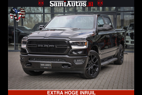 Dodge Ram 1500 LARAMIE SPORT 4X4 5.7 V8 | PRINS LPG | CAMERA | APPLE CARPLAY | 3500KG | FULL LED | CRUISE | MEMORY SEATS | LEDER | DUBBELE CABINE | CREWCAB Voorraad Nr: 2525 - 41256