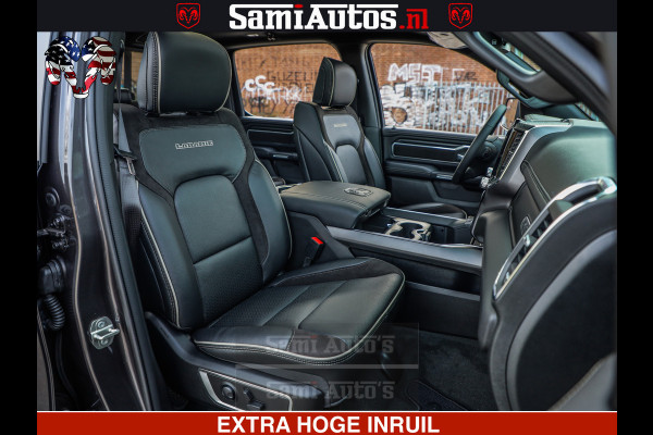 Dodge Ram 1500 Laramie Sport 5.7 V8 HEMI 402PK 4x4 | Panorama dak | 12' Scherm |Granite Crystal Metallic | Crew Cab | 5 Persoons | Dubbele Cabine | DC | VOORRAAD NR 2522 - 41248 |