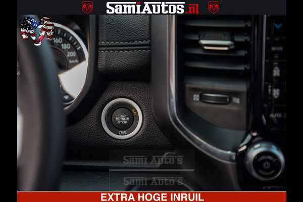 Dodge Ram 1500 Laramie Sport 5.7 V8 HEMI 402PK 4x4 | Panorama dak | 12' Scherm |Granite Crystal Metallic | Crew Cab | 5 Persoons | Dubbele Cabine | DC | VOORRAAD NR 2522 - 41248 |