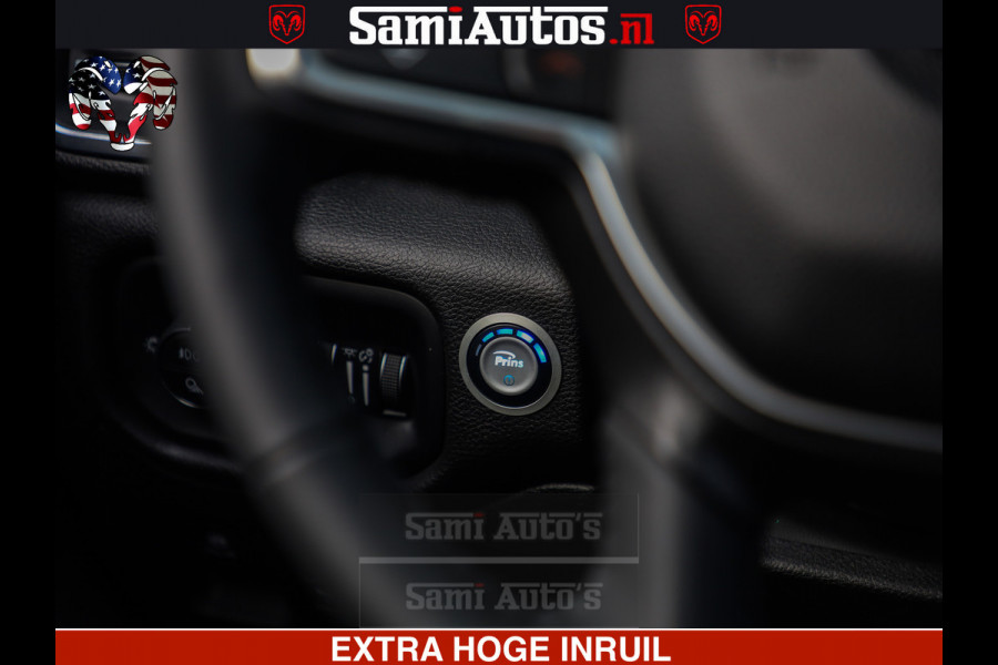 Dodge Ram 1500 Laramie Sport 5.7 V8 HEMI 402PK 4x4 | Panorama dak | 12' Scherm |Granite Crystal Metallic | Crew Cab | 5 Persoons | Dubbele Cabine | DC | VOORRAAD NR 2522 - 41248 |
