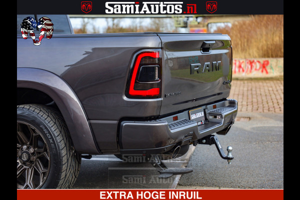 Dodge Ram 1500 Laramie Sport 5.7 V8 HEMI 402PK 4x4 | Panorama dak | 12' Scherm |Granite Crystal Metallic | Crew Cab | 5 Persoons | Dubbele Cabine | DC | VOORRAAD NR 2522 - 41248 |