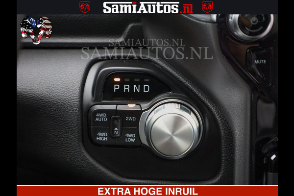 Dodge Ram 1500 Laramie Sport | V8 5,7 402 HP | Krachtige Hemi | Panorama Dak | 12' Scherm | Comfortabele Dubbele Cabine met Royale 5 Zitplaatsen | BPM vrij | Nu Leverbaar uit Voorraad | Voorraad Nr 2527-641273