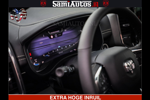 Dodge Ram 1500 Night Premium | Full Option | De Meest Luxe Pick-Up in zijn Klasse | Comfortabele Dubbele Cabine met Royale 5 Zitplaatsen | BPM vrij | Nu Leverbaar uit Voorraad | Voorraad Nr 2200 - 0886
