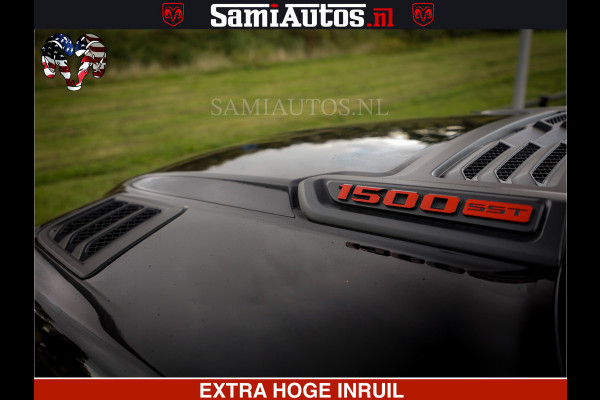 Dodge Ram 1500 Night Premium | Full Option | De Meest Luxe Pick-Up in zijn Klasse | Comfortabele Dubbele Cabine met Royale 5 Zitplaatsen | BPM vrij | Nu Leverbaar uit Voorraad | Voorraad Nr 2200 - 0886