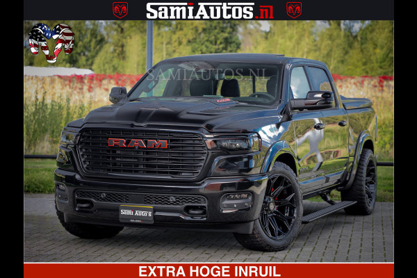 Dodge Ram 1500 Night Premium | Full Option | De Meest Luxe Pick-Up in zijn Klasse | Comfortabele Dubbele Cabine met Royale 5 Zitplaatsen | BPM vrij | Nu Leverbaar uit Voorraad | Voorraad Nr 2200 - 0886