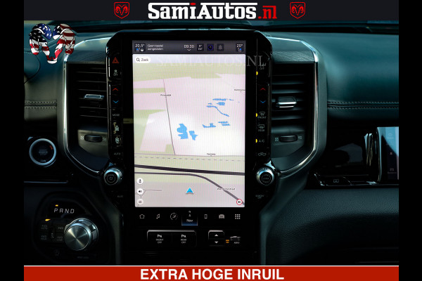 Dodge Ram 1500 Night Premium | Full Option | De Meest Luxe Pick-Up in zijn Klasse | Comfortabele Dubbele Cabine met Royale 5 Zitplaatsen | BPM vrij | Nu Leverbaar uit Voorraad | Voorraad Nr 2200 - 0886