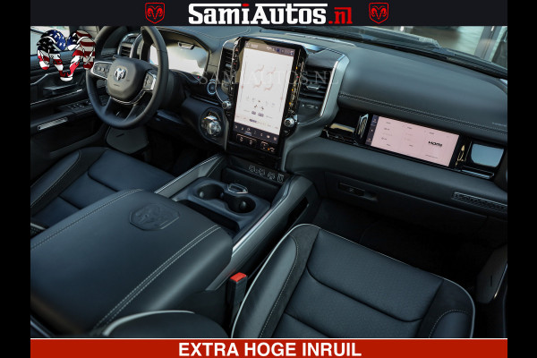 Dodge Ram 1500 Night Premium | Full Option | De Meest Luxe Pick-Up in zijn Klasse | Comfortabele Dubbele Cabine met Royale 5 Zitplaatsen | BPM vrij | Nu Leverbaar uit Voorraad | Voorraad Nr 2200 - 0886