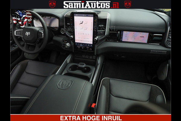 Dodge Ram 1500 Night Premium | Full Option | De Meest Luxe Pick-Up in zijn Klasse | Comfortabele Dubbele Cabine met Royale 5 Zitplaatsen | BPM vrij | Nu Leverbaar uit Voorraad | Voorraad Nr 2200 - 0886