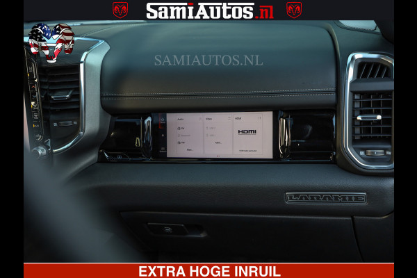 Dodge Ram 1500 Night Premium | Full Option | De Meest Luxe Pick-Up in zijn Klasse | Comfortabele Dubbele Cabine met Royale 5 Zitplaatsen | BPM vrij | Nu Leverbaar uit Voorraad | Voorraad Nr 2200 - 0886