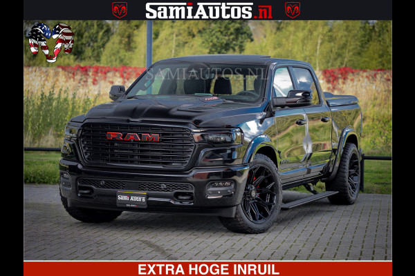 Dodge Ram 1500 Night Premium | Full Option | De Meest Luxe Pick-Up in zijn Klasse | Comfortabele Dubbele Cabine met Royale 5 Zitplaatsen | BPM vrij | Nu Leverbaar uit Voorraad | Voorraad Nr 2200 - 0886