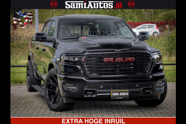 Dodge Ram 1500 Night Premium | Full Option | De Meest Luxe Pick-Up in zijn Klasse | Comfortabele Dubbele Cabine met Royale 5 Zitplaatsen | BPM vrij | Nu Leverbaar uit Voorraad | Voorraad Nr 2200 - 0886