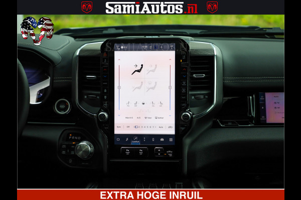 Dodge Ram 1500 Night Premium | Full Option | De Meest Luxe Pick-Up in zijn Klasse | Comfortabele Dubbele Cabine met Royale 5 Zitplaatsen | BPM vrij | Nu Leverbaar uit Voorraad | Voorraad Nr 2200 - 0886