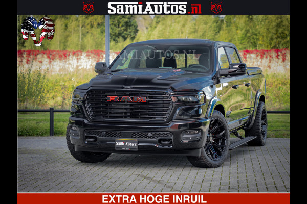 Dodge Ram 1500 Night Premium | Full Option | De Meest Luxe Pick-Up in zijn Klasse | Comfortabele Dubbele Cabine met Royale 5 Zitplaatsen | BPM vrij | Nu Leverbaar uit Voorraad | Voorraad Nr 2200 - 0886