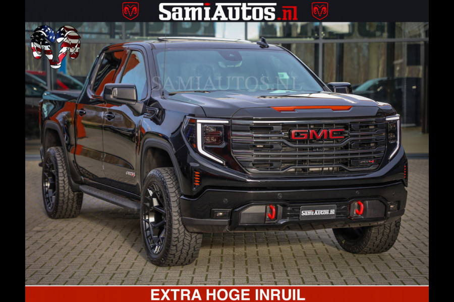 GMC Sierra AT4 6.2 V8 | VIRTUAL COCKPIT | BOM VOL | DC | RAM DEALER NEDERLAND | Dubbele Cabine met Royale 5 Zitplaatsen | BPM vrij | Nu Leverbaar uit Voorraad | Voorraad Nr 238940 |