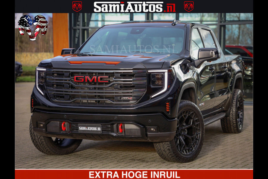 GMC Sierra AT4 6.2 V8 | VIRTUAL COCKPIT | BOM VOL | DC | RAM DEALER NEDERLAND | Dubbele Cabine met Royale 5 Zitplaatsen | BPM vrij | Nu Leverbaar uit Voorraad | Voorraad Nr 238940 |