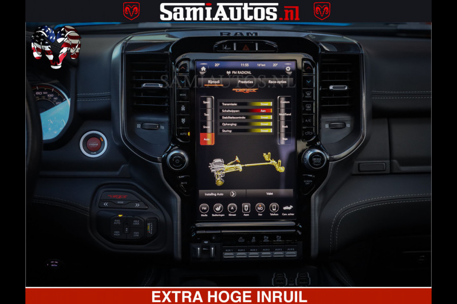 Dodge Ram 1500 TRX HELLCAT 6.2 V8 712 PK | HYDRO BLUE | 38744 KM | NIEUW STAAT | CREW CAB | DUBBELE CABINE DC | LPG | MEGA DIK |