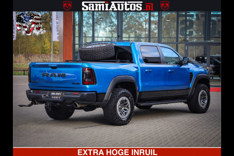 Dodge Ram 1500 TRX HELLCAT 6.2 V8 712 PK | HYDRO BLUE | 38744 KM | NIEUW STAAT | CREW CAB | DUBBELE CABINE DC | LPG | MEGA DIK |