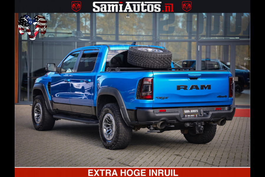 Dodge Ram 1500 TRX HELLCAT 6.2 V8 712 PK | HYDRO BLUE | 38744 KM | NIEUW STAAT | CREW CAB | DUBBELE CABINE DC | LPG | MEGA DIK |
