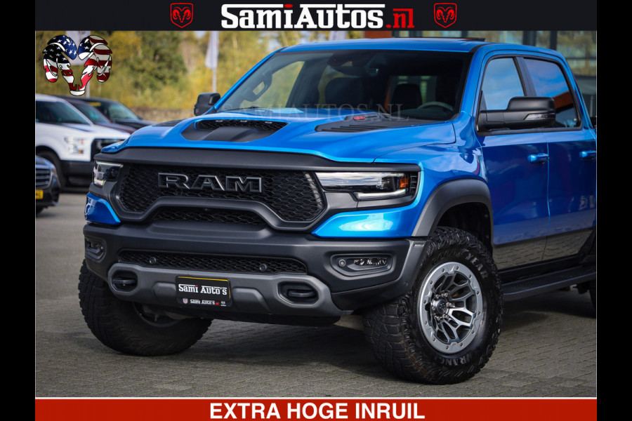 Dodge Ram 1500 TRX HELLCAT 6.2 V8 712 PK | HYDRO BLUE | 38744 KM | NIEUW STAAT | CREW CAB | DUBBELE CABINE DC | LPG | MEGA DIK |