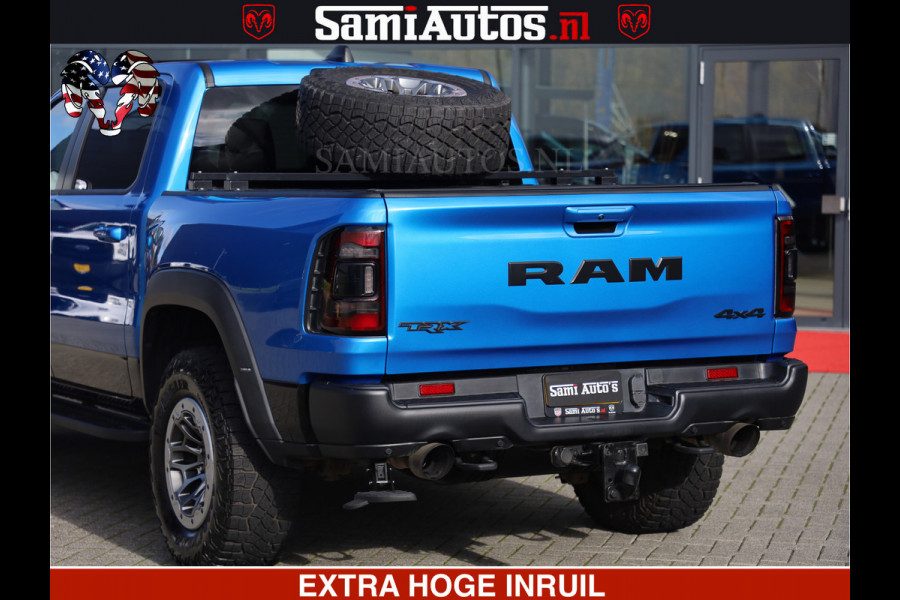 Dodge Ram 1500 TRX HELLCAT 6.2 V8 712 PK | HYDRO BLUE | 38744 KM | NIEUW STAAT | CREW CAB | DUBBELE CABINE DC | LPG | MEGA DIK |