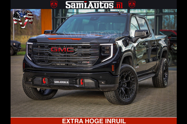 GMC Sierra AT4 6.2 V8 | Alle opties | VIRTUAL COCKPIT | DC | RAM DEALER NEDERLAND | Dubbele Cabine met Royale 5 Zitplaatsen | BPM vrij | Nu Leverbaar uit Voorraad | Voorraad Nr 238919 |