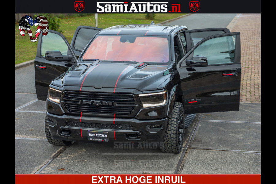 Dodge Ram 1500 GT EDITION HULK TRX PACK | 5.7 HEMI V8 402PK | VIRTUAL COCKPIT | HEAD-UP | ADAPTIVE CRUISE | 360 CAMERA | VOLLE UITVOERING  Comfortabele Dubbele Cabine met Royale 5 Zitplaatsen |